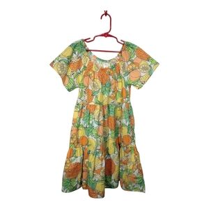 Peyton & Parker Dress Girls Citus Print S (7-8)